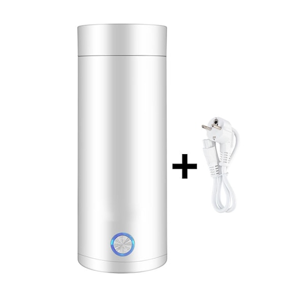 1 stk. Mini rejsekedel, 400 ml lille elektrisk kedel i rustfrit stål
