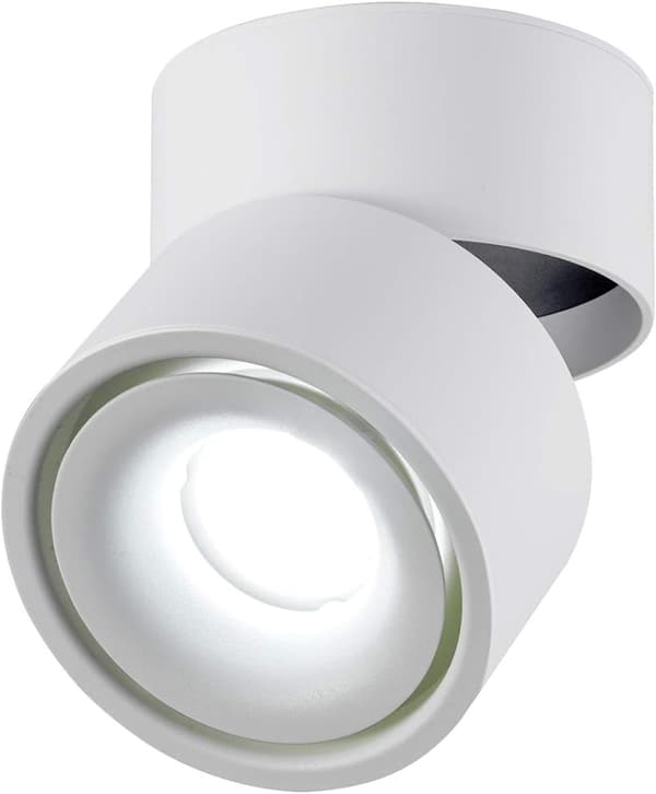 10W LED-takspotlight Taklampe, Justerbart lampehus en