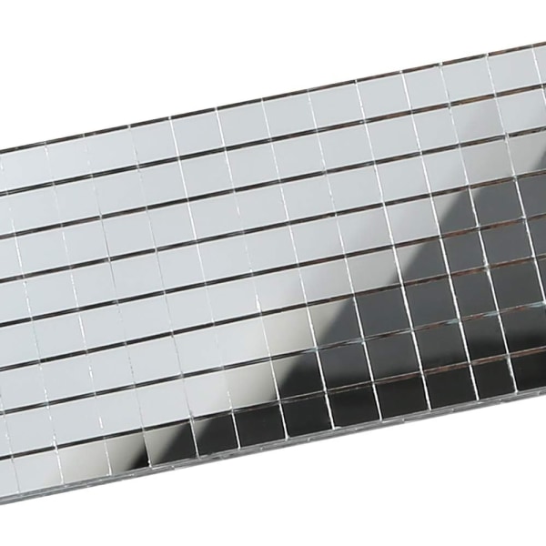 Selvklebende mosaikkfliser firkantede glasspeil mosaikk speil Til