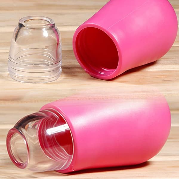 Äggula Separator Silikon Äggdelare Bärbar Äggula Vit S