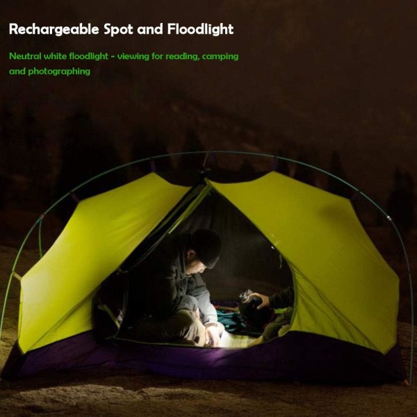 Genopladeligt LED-arbejdslys, 350 Lumens COB Mechanic Light Ultra