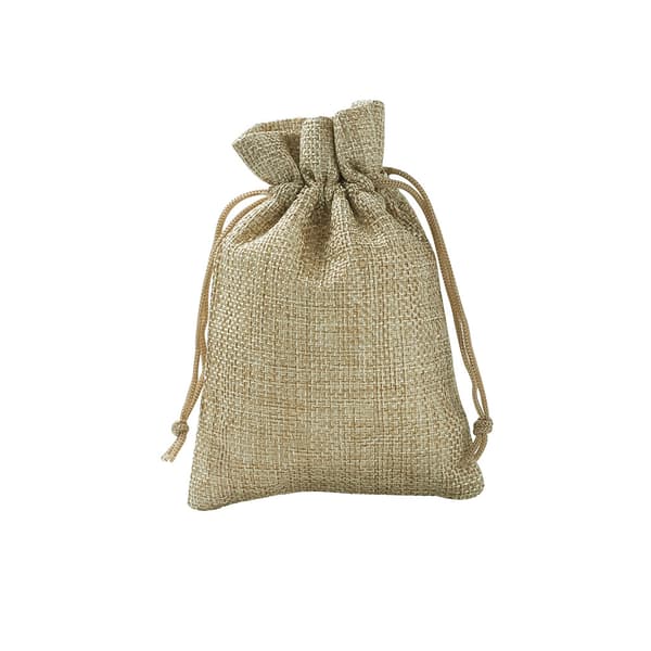 Jutepose, liten stoffpose, linpose 20 stk, jute lerretspose