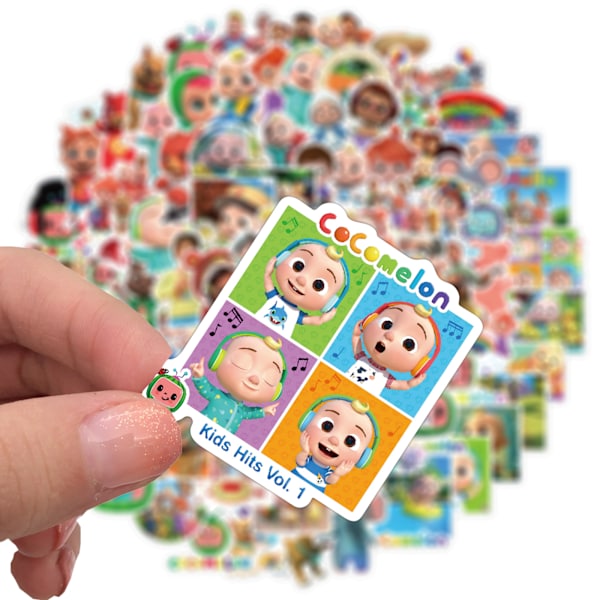 100 Super Baby JOJO Lasten valaistus Englanti Sarjakuva Graf