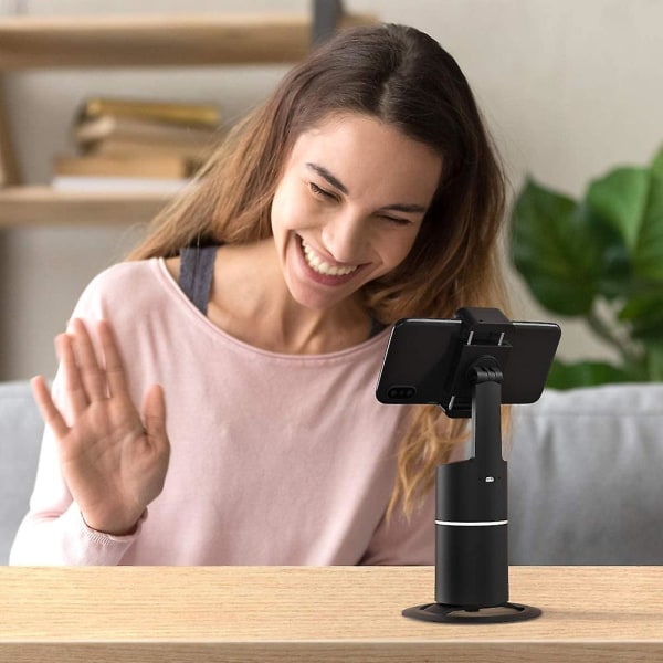Automatisk ansiktsföljande stativ, ingen app krävs, 360° rotation ansikte Bo