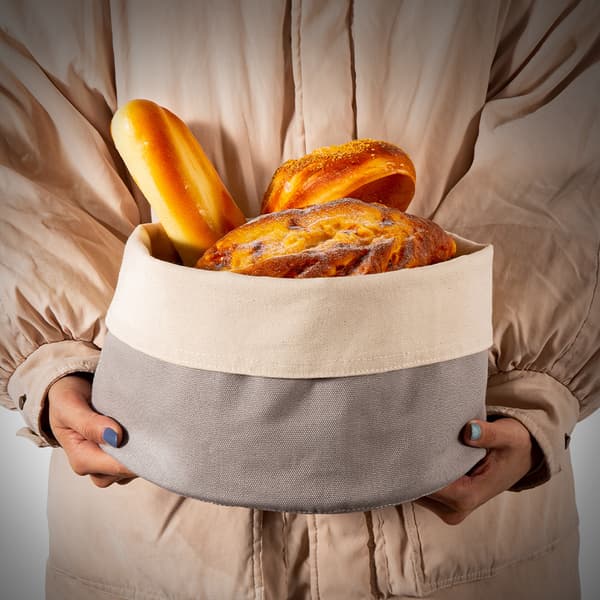 Brödpåse, Rund Brödkorg, Brödkorg, Brödkorg,