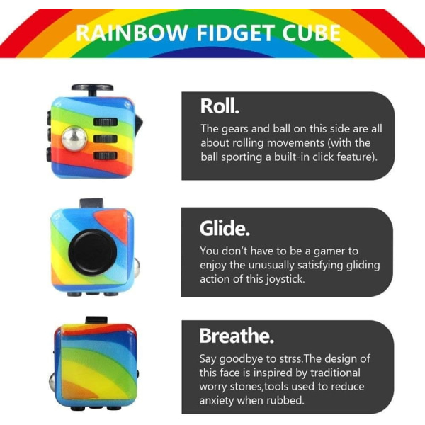 Finger Vent Toys Decompression Infinite Rubik's Cube Magic Decomp