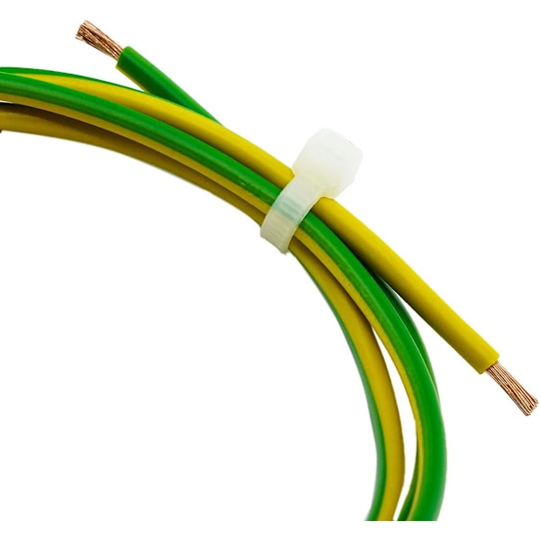 100 stk. professionelle kabelbindere 360 x 7,6 mm Hvid farve ca