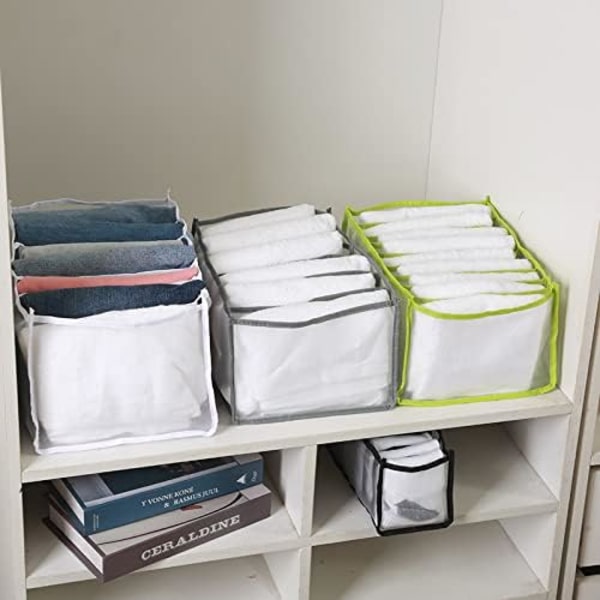 Sammenklappelig Garderobe Tøj Skuffe Organizer Multipurpose Stor Kapacitet