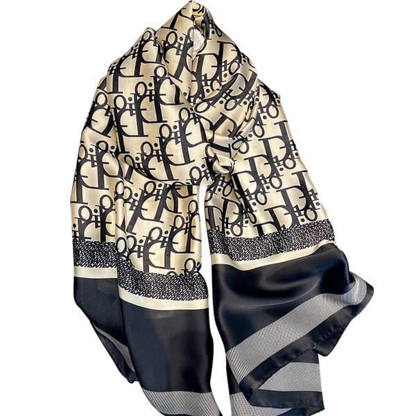 Dame langt moteskjerf/strandskjerf/solskjerf/designerskjerf