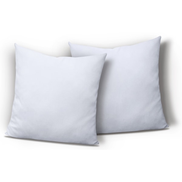 2-piece pillowcase waterproof pillowcase Nordic style pillowcase (white 50*50cm)