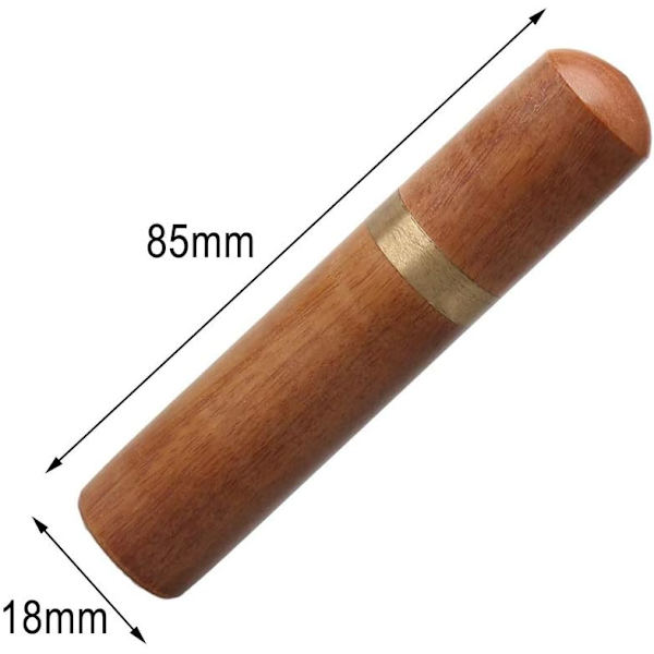 2-pack nålhållare i trä, minitandpetare, handgjord sömnad