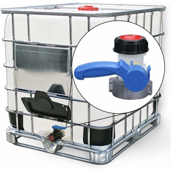 1 st IBC-tankadapter, universell DN40 62 mm IBC-tankkranadapter, S