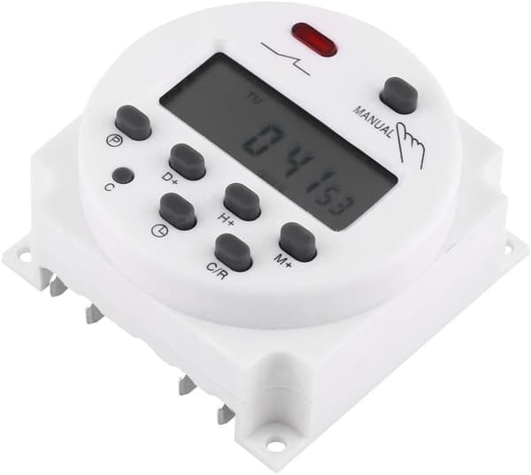 LCD Digital Timer Ukentlig Programmerbar Timer for Mikrodatamaskin Pro