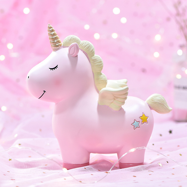 Dekorasjon gave stor rosa pengeboks