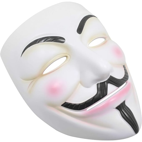 V för Vendetta Hacker Mask Halloween Kostym Cosplay Party Rekvisita