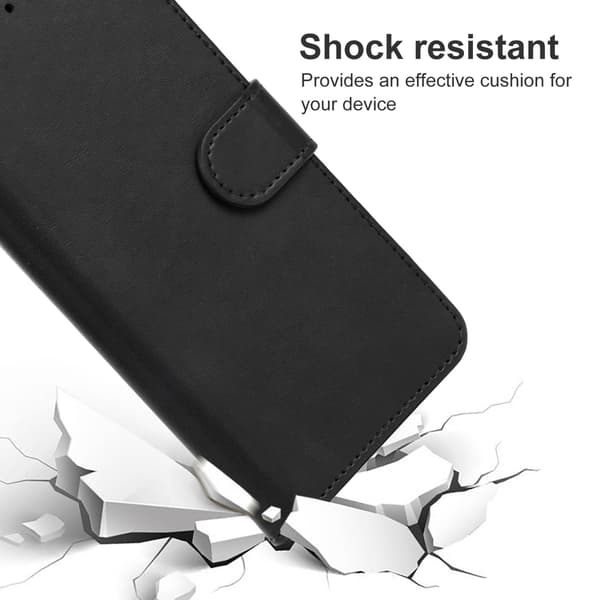 iPhone 12 Pro Max etui, pung etui til kvinder mænd, foldbar PU-læder
