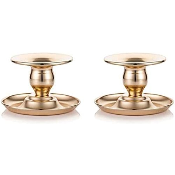 Set med 2 Retro Bowl Lysestaker, Vintage Krystall Lysestaker