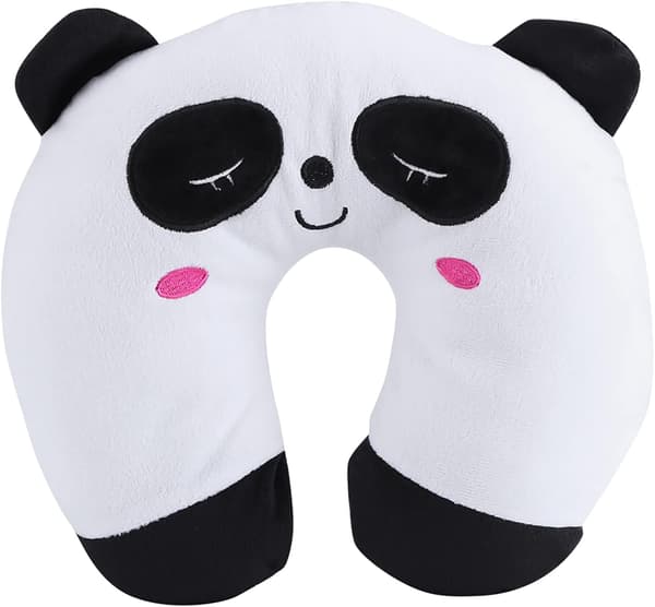 Panda Resepudde för Barn, Nackkudde, Hakstöd, Comforta