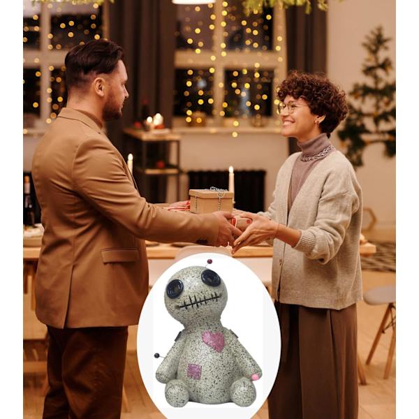 Voodoo-nukke suitsukkeenpoltin, Voodoo-nukke kartio suitsukkeenpidike, Resi