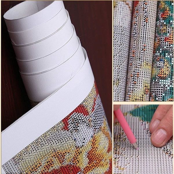 5D diamantmålning, 30*40cm Lejonkungen Simba DIY digital diamantmålning set, kristallrhinestone ritning gåva, lämplig för vuxna och barn