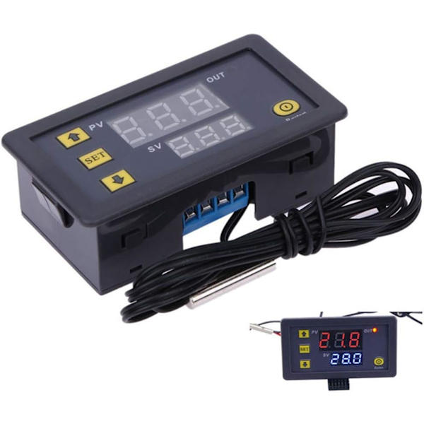 12V 20A W3230 LCD Digital Termostat Controller Regulator Høj Te