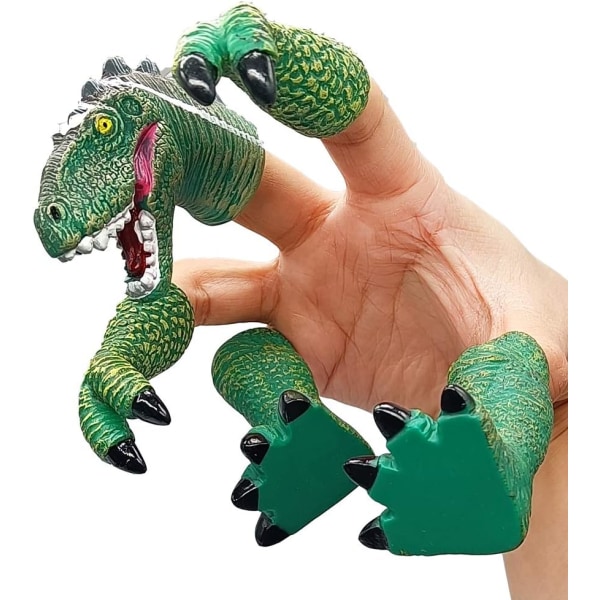 Dinosaurie fingerdocka nyhet fingerdocka djurleksak för barn