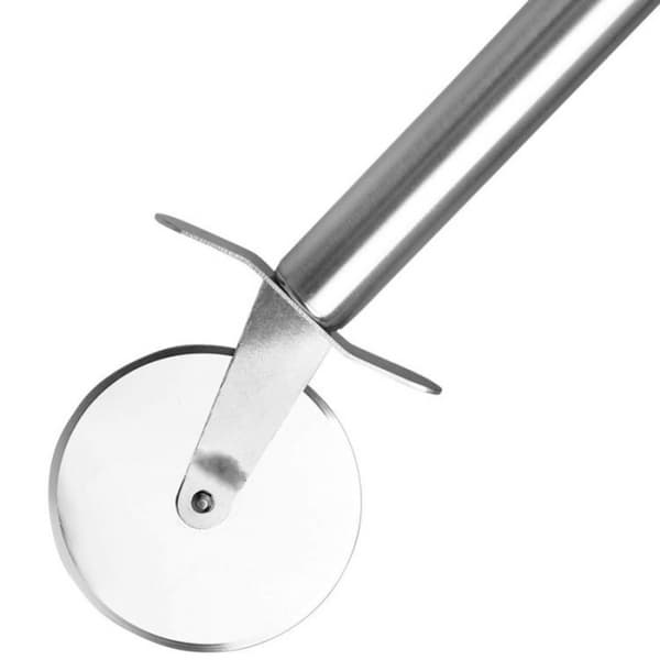 Pizzasaks - Slicer laget av rustfritt stål Sølv
