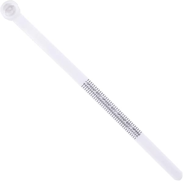 Ringstørrelsesmåler, Ringstørrelsesmåler Ringstørrelsesmåler Fingersstørrelsesmåler til Ringstørrelser (Pl