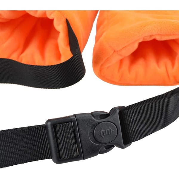 Fleece armbågsskydd för hundar med bomullsplatta