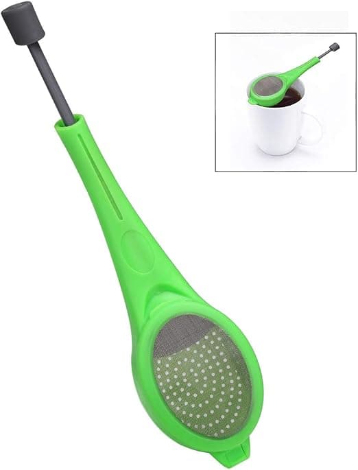 1st teinfusers med silikonfilter för påse eller löst te - Gree