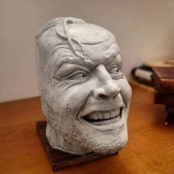 Sculpture Of The Shining Bookend Library Johnny Sculpture sisustu