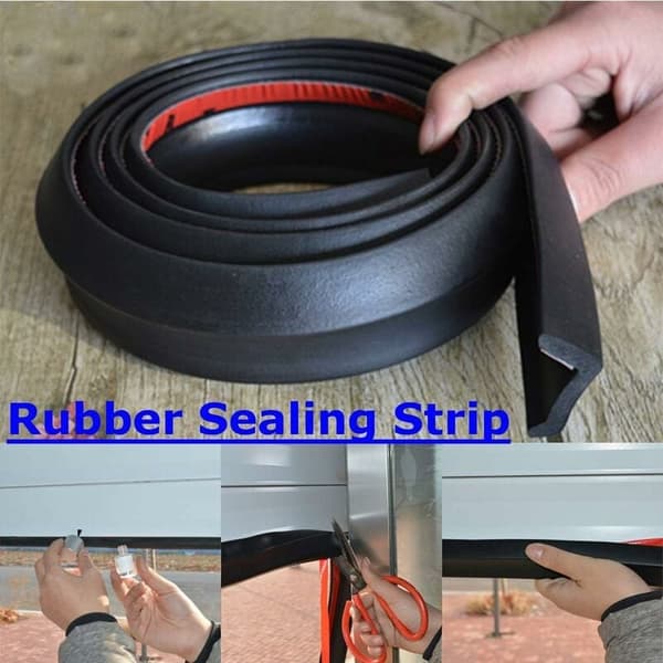 Garageportforseglingstrimmel, rulleportforseglingstrimmel (3m)