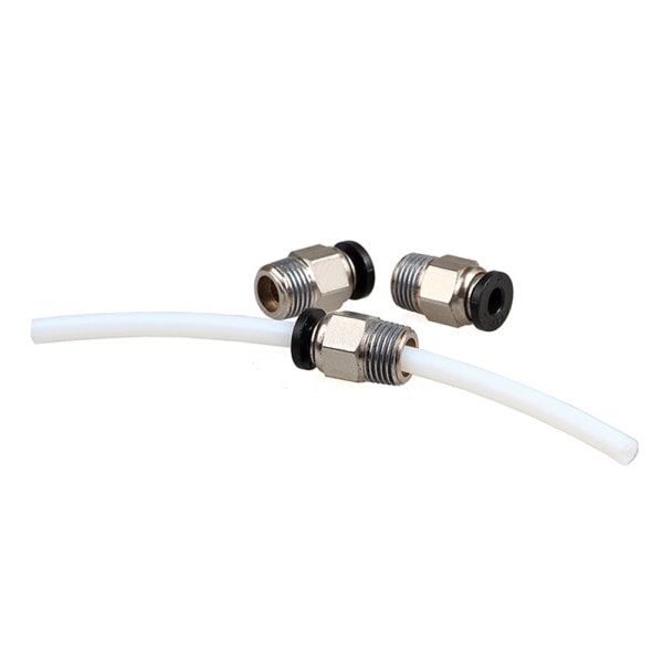 10 stk pneumatiske koblinger PC4-M10, 4mm pneumatiske koblinger for