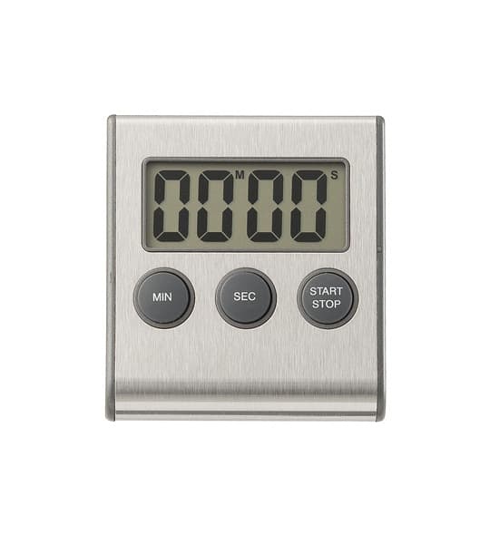 Digital Timer Rustfritt Stål Rustfritt (6,5 x 1,6 x 7 cm)