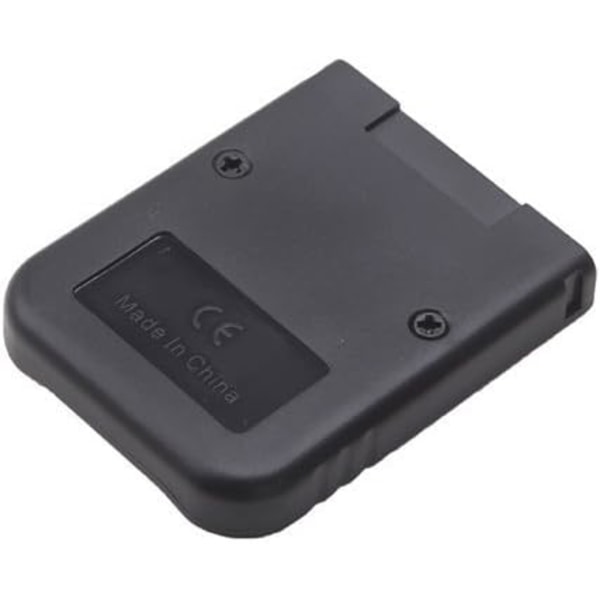 128MB svart minneskort kompatibelt med Wii Gamecube