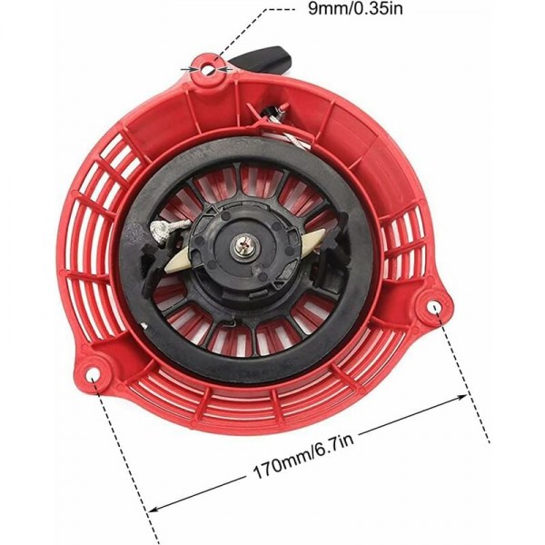 Ersättningsstartmotor för Honda GC135 GC160 GCV135 GCV160 Eng