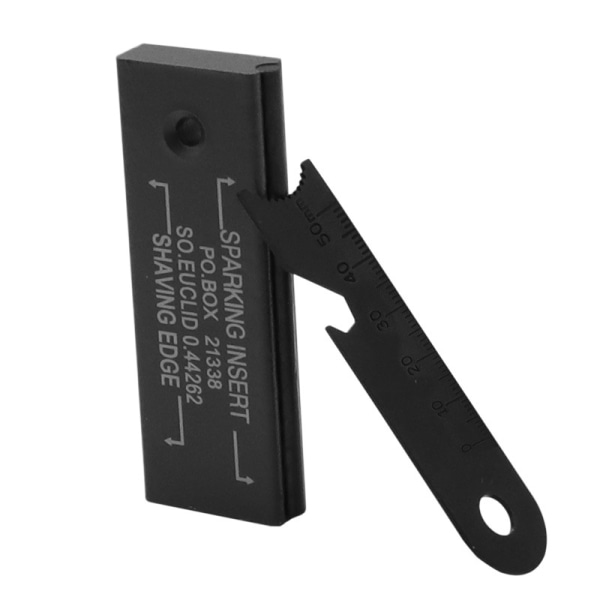 1 stk. Metallskrape Magnesium Flint Starter Lighter Utendørs Overlevelse