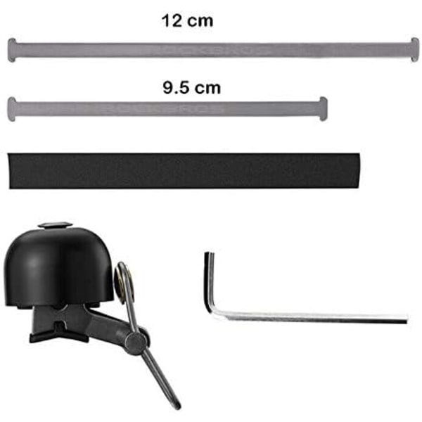 Cykelklocka, cykelhorn för 22-36 mm styre
