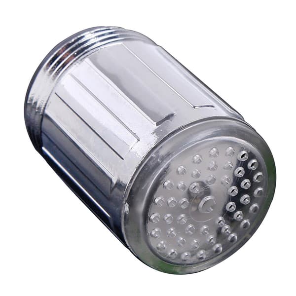 LED-lys munnstykke kran vann vask servant probe temperatur Ae