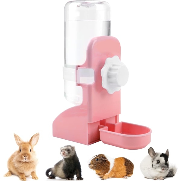 500ml Kanin Vatten Dispenser Hängande Vattenfontän Automatisk Dis