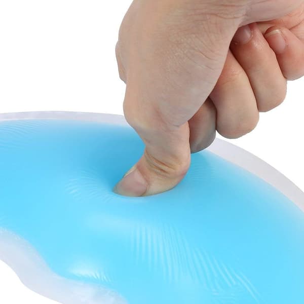 Silikon gel massasjepute for skjønnhetssalonger