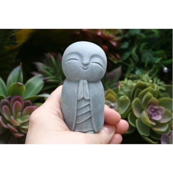 5*5*10 cm Jizo-statue Den perfekte lille Jizo-buddha til hjemmet