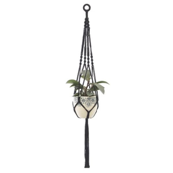 2 st Macrame växtupphängare Hängande planterkorg Stil