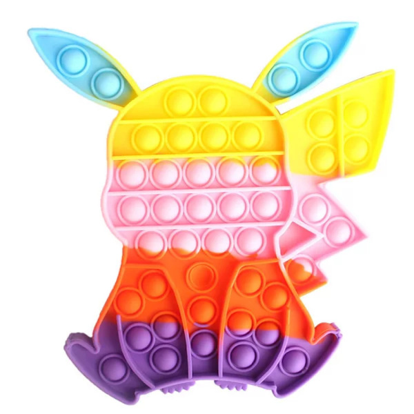 Kanin stressiä lievittävät lelut, Pop Bubble, Fidget Sensory Toy, Silico