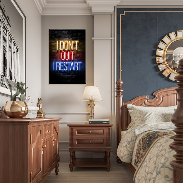 Trykte neon-spillplakater, plakater for gutterom, gutteromdekor