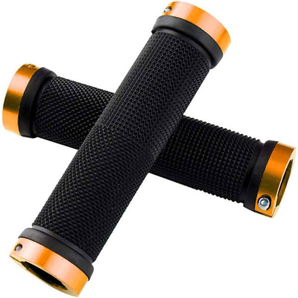 2 par premium cykelgreb, ergonomiske cykelgreb, skridsikkert gummi