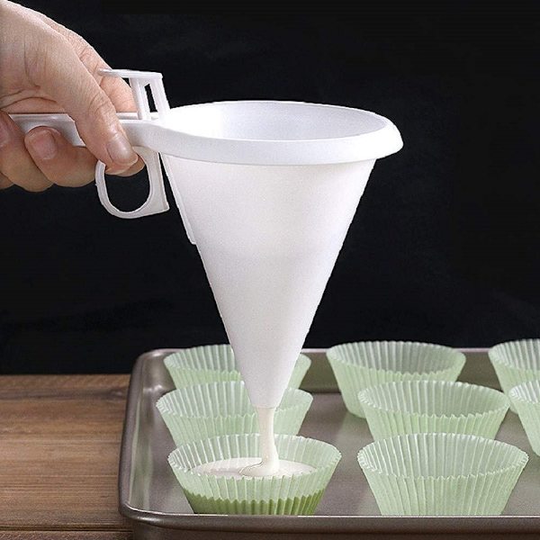Smørcreme Frosting Tragt Håndholdt Portion Kop Kage Chokolade D