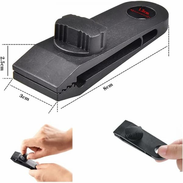 10 sarjan pressuklipsi, pressukiinnike, telttaklipsit, allaspeite