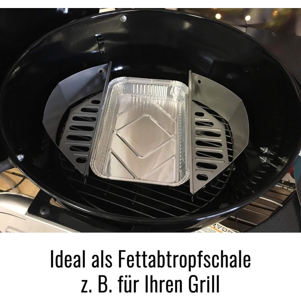 20Aluminium Grillformar | Perfekt för Weber | Högkvalitativt Aluminium