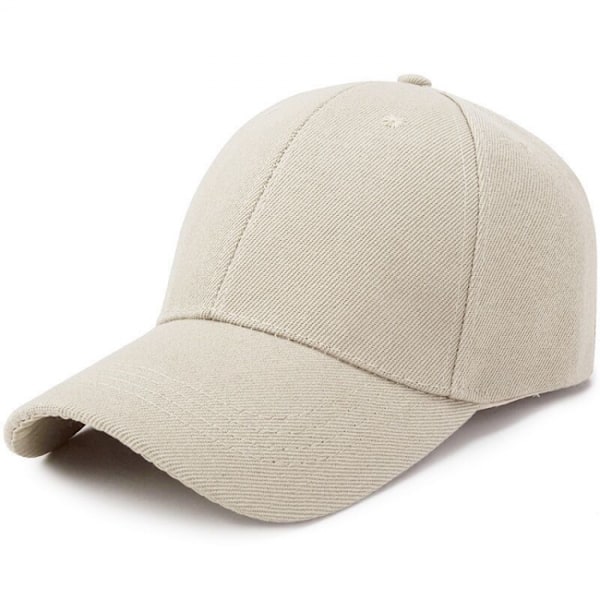 Cap Sport Strapback borrelås beige one size